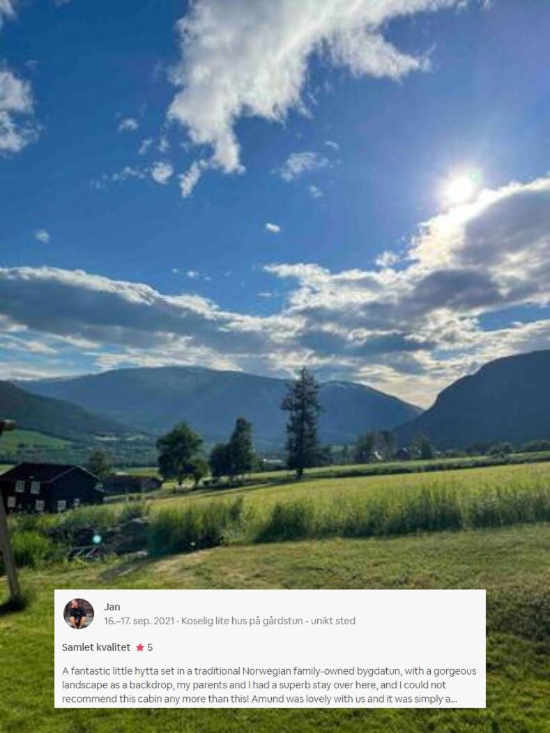 Stallen - Koselig Lite Hus Pa Gardstun Skjåk Kültér fotó